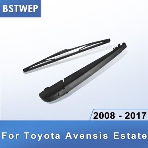 BSTWEP Rear Wiper & Arm for Toyota Avensis Estate T27 2008 2009 2010 2011 2012 2013 2014 2015 2016 2017