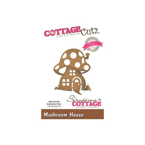 Metal cutting die Mushroom house cut die mold decoration Scrapbooking Embossing paper craft mould punch stencils