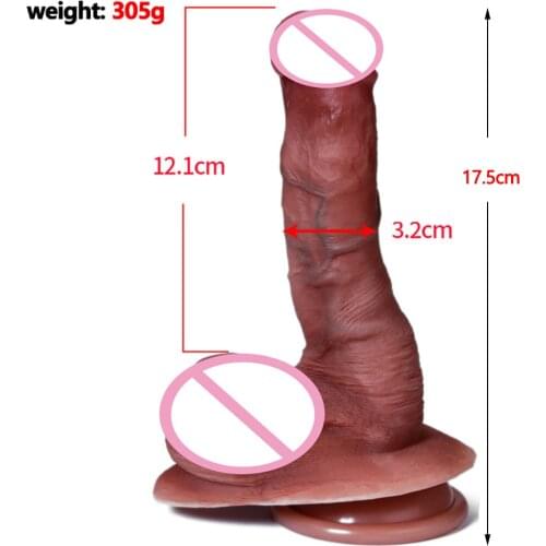 Silicone Realistic Dildo for Women Huge Suction Cup Penis Fake Dick Females Masturbation Toys Erotic Lesbian Adult Sex Machine