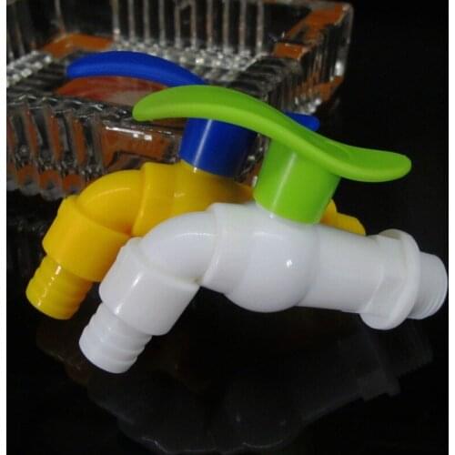 2PCS Thickened PVC Plastic Garden Faucet Wall Hanging Wire Drawing Outdoor Faucet Garden Wash Basin Mop Washing Machine Faucet