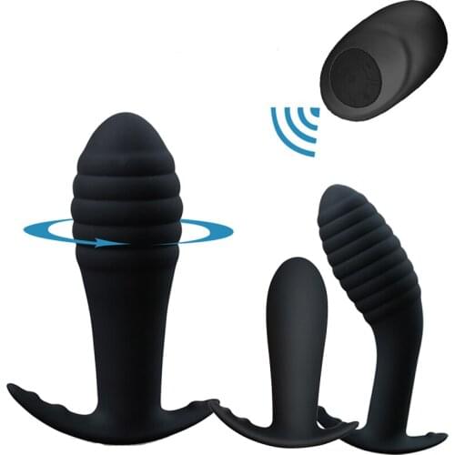 Wireless Remote Anal Dildo Vibrator Adult Sex Toys Prostate Stimulation Butt Toys Pussy Massager Anal Masturbator for Men Women