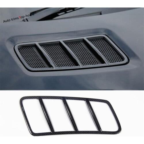 Yimaautotrims Upper Roof Hood Air Conditioner AC Vent Outlet Frame Cover Kit Exterior For Mercedes-Benz ML GL 2013 2014 2015 ABS