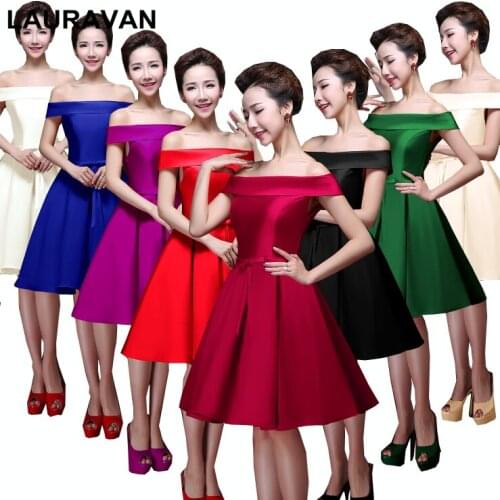 2019 new arrival red short black champagne royal blue country elegant new royal blue bridesmaid dresses 2019 free shipping