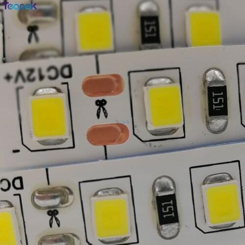 2835 SMD LED Strip 600Leds Warm white 3000k Neutral white 4500k White 6500k Flexible LED Tape 12V 5m Double Side PCB