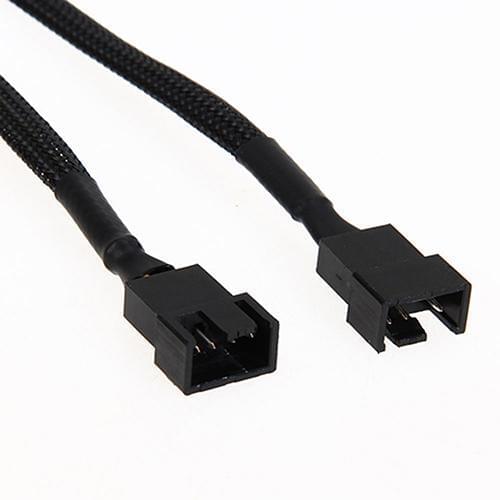 4 Pcs 4Pin PWM To Dual PWM Computer Case Fan Power Y-Splitter Adapter Cable