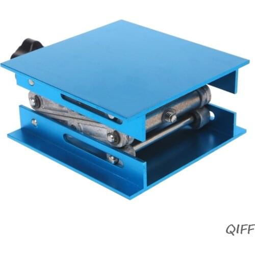 4"x4" Aluminum Router Lift Table Woodworking Engraving Lab Lifting Stand Rack Mar28