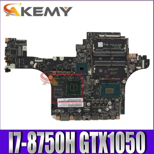 Akemy For Lenovo Y730-17ICH Notebook Motherboard DLPY5 / DLPY7 LA-G131P CPU i7-8750H GPU GTX1050 Tested 100% Work