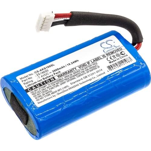 Cameron sino battery for Anker SoundCore Boost，2S18650