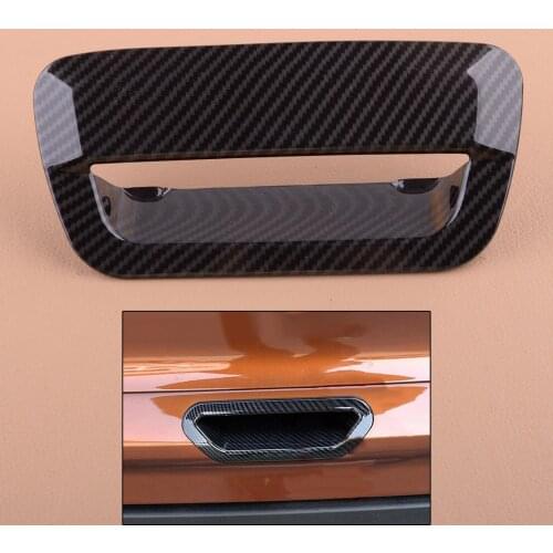 Car Rear Trunk Door Tail Gate Handle Bowl Cover Trim Black Decor Fit For Jeep Grand Cherokee 2014 2015 2016 2017 2018 2019 2020