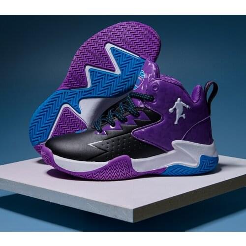 Kids Girl Shoes Fashion Boys Men Basketball Shoes High Top Basketball Sneakers Boys Lighweight Sport Shoes KidsTraining Shoes