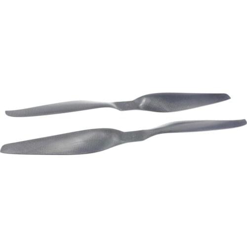 F08919 1 Pair 18" 1855 CW CCW Propeller T-Series 1855 1855R 18X5.5 Carbon Fiber Prop Propeller CW/CCW Multi-copter Quadcopter