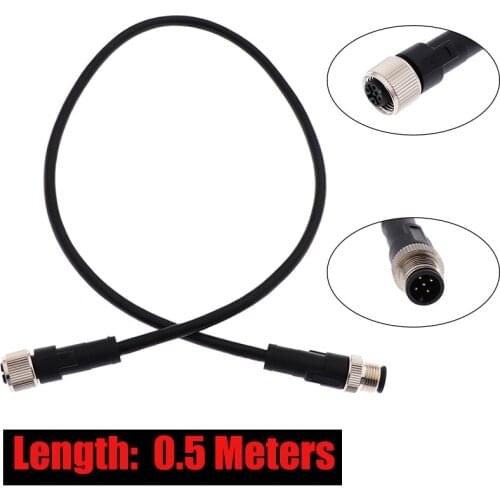 HD 0.5m Length Cables Converter Module NMEA 2000 Waterproof DC 9-30V Converter Car Accessories 0.5 Meters Black Cable