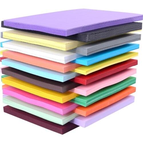 10 Pcs A4 Thick Hard Cardboard Cutting Paper Origami DIY Greeting Card Photo Album Card Scrapbook Materials Drawing Decor Paper