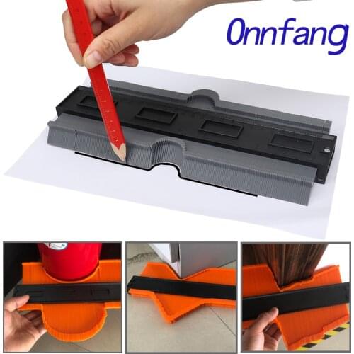 Onnfang Copy Gauge Contour Gauge Duplicator Contour Scale Template Wood Marking Tools Tiling Measuring Ruler Bulk price