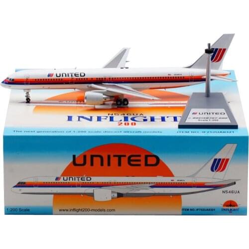 1/200 scale B757-200 N546UA UNITED airlines aircraft airplane models adult children toys for display show