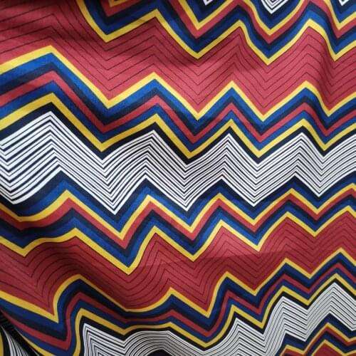 Fashion weave satin Glossy Slightly Stretchy For Party Dress Pajamas Trousers Cosplay Patchwork Shirt scarf Polyester