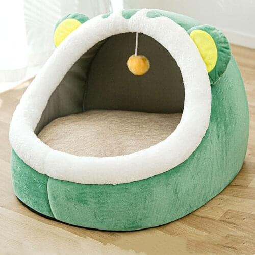 Washable Cat Bed House Kennel Dog House Pet Bed Puppy Bed Dog Beds for Large Dogs Cat House Pet Tent Camas Para Perros Grandes