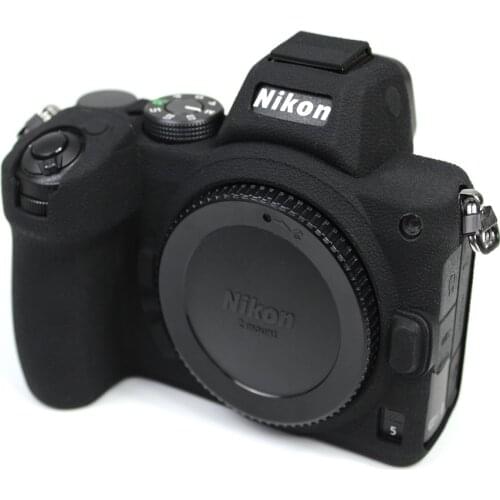 Soft Silicone Case for Nikon Z5 Camera Nice Protective Body Cover with Battery Opening Frame Skin for Nikon Z5 Accessories