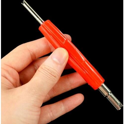 1 Pcs Car Motorcycle Bike Tire Screwdriver Valve Stem Core Remover Insertion Repair Tool By 2 Ways Practical Car Styling