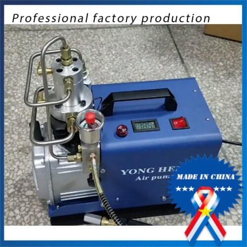 4500PSI 300 Bar Electric High Pressure PCP Rifle Air Pump Water Cooling Airgun Scuba Air Compressor