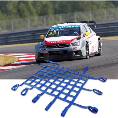Racing Car Window Net Universal Auto Window Net Rectangle Safety Net Equipment Nylon Webbing For Race Sports