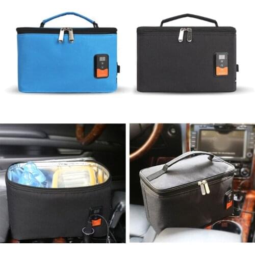 USB Baby Milk Bottle Warmer Heater Tote Wet Wipes Food Heating Insulation Bag