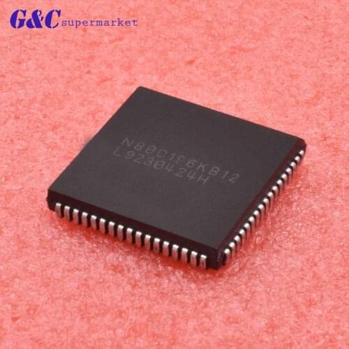 1/5PCS N80C196KB12 PLCC-68 COMMERCIAL/EXPRESS CHMOS MICROCONTROLLER diy electronics