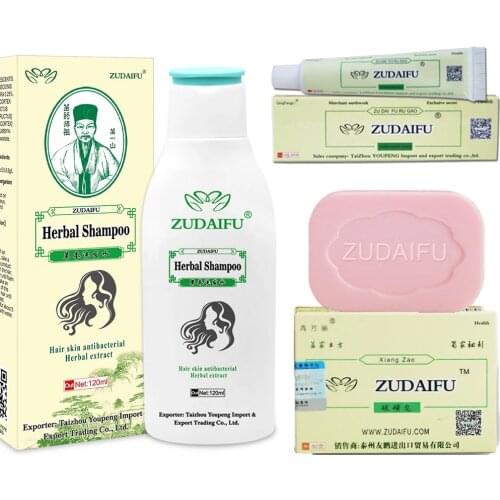 ZUDAIFU Sulfur Soap Anti Fungus Seborrhea Eczema Perfume Bubble Bath Whitening Shampoo Skin Repair For Conditions Acne Psoriasis