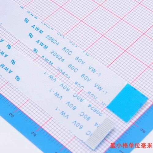 100Pcs 6/10/15cm A/B Type 20P 0.5mm Pitch FPC FFC Flexible Flat Cable Wire Same/Opposite Surface