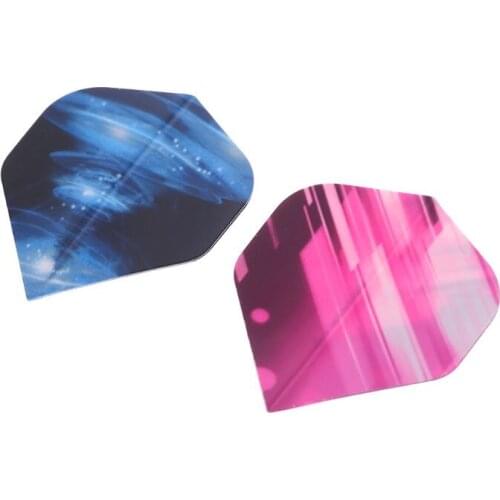 21 Pcs Durable Standard Slim PET Dart Flights Leaves Stable Colorful Darts Game Accessories Equipment Supplies