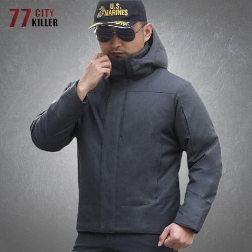 77City Killer Men's Parkas With A Hood