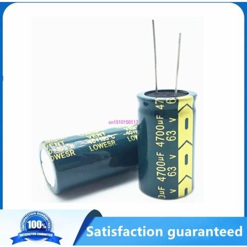 9pcs/lot T05 63V 4700UF aluminum electrolytic capacitor size 22*40 4700UF 63V4700uf 20