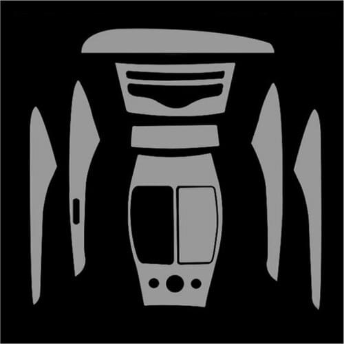 Car-Styling New Car Interior Trim Dashboard Clear Paint Protective Film Stickers for Infiniti QX60 2018-2019