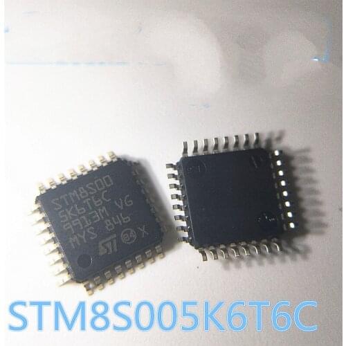10pcs STM8S005K6T6C microcontroller Chip For Electrical Equipment XP004I
