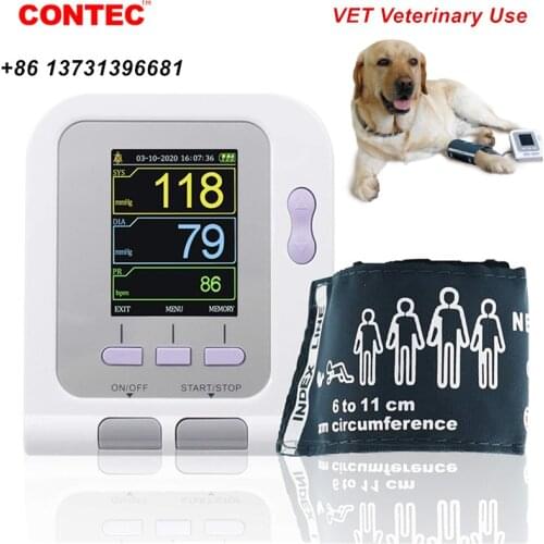 Vet Veterinary, OLED digital Blood Pressure & Heart Beat Monitor NIBP CONTEC08A