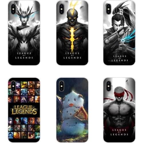 For Apple iPhone X XR XS 11Pro MAX 4S 5S 5C SE 6S 7 8 Plus ipod touch 5 6 League Of Legends Luxury Accessories Phone Shell Cover