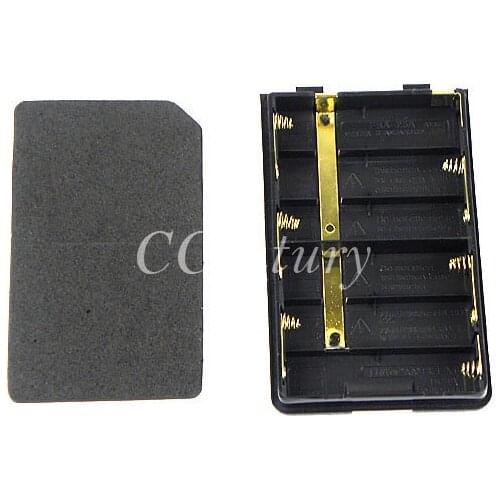 FBA-25A 6*AA Battery Case Shell Pack for Yaesu Portable Radio Walkie Talkie FT-60 R VXA-200 VXA-210 VXA-300 VX-150 VX-160