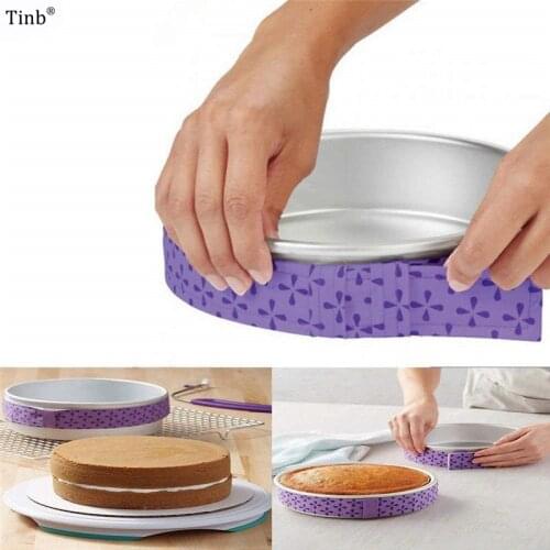 Bake Even Cake Pan Strips Belt Bake Moist Level Cakes Baking Tool Moisture Keeping Sheet Tool Cake Decorating Tool pastry tools