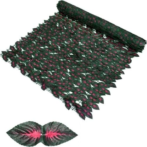 Artificial Ivy Privacy Fence Screen, Privacy Wall, Artificial Faux Ivy Hedge Leaf Decoration for Outdoor Decor