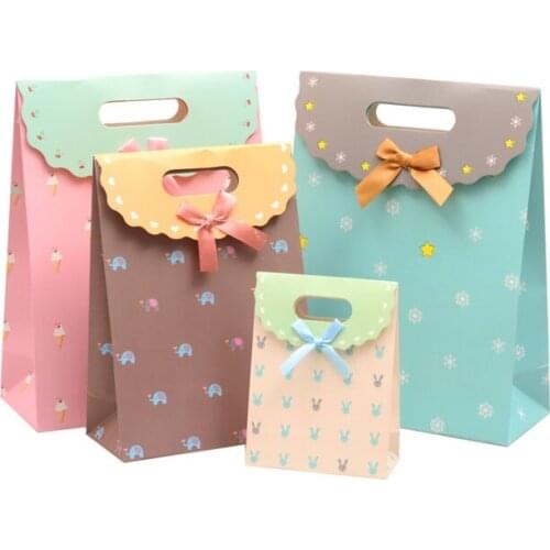 Customized take out fast food paper bag with your own logo,logo printed white kraft paper gift bags with handles --XP2322