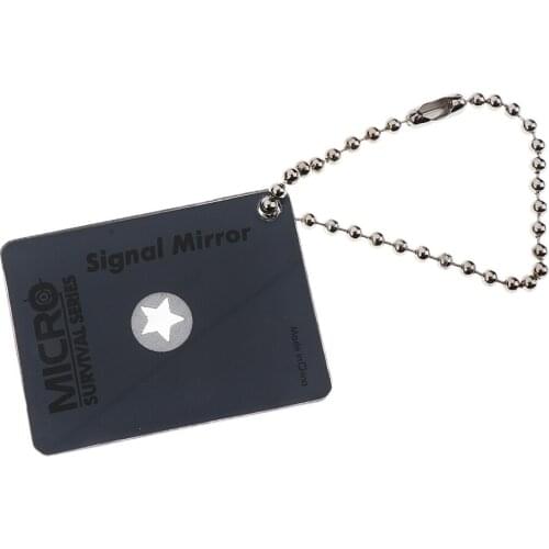 Multifunctional Survival Emergency Signal Mirror Outdoor Tool