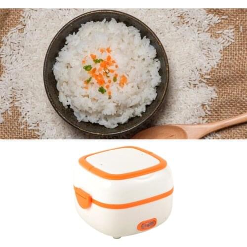 Multifunctional Electric Lunch Box Mini Rice Cooker Food Heater Steamer Bowls 517C