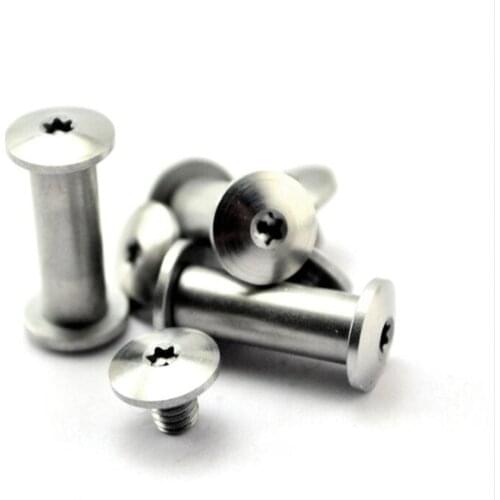 Diy Knife material Making knife Handle M3.5 screw KNIVES T8 Plum blossom sharp 12 size Straight folding knife