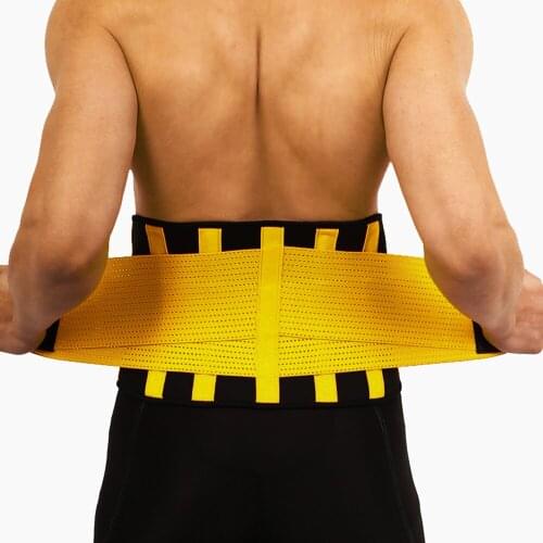 Waist Back Support Belt Men Women Adjustable Posture Corrector Lumbar Back Support Brace Breathable Corset For Spine Pain Relief