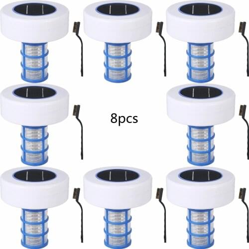 1/2/4/8pcs Solar Pool-Ionizer,Copper Silver Ion Swimming Pool Purifier Water Purifier,Kills-Algae Pool Ionizer for Outdoor Tubs