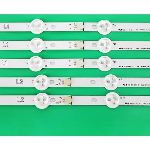 100% New LED backlight 10PCS For 42inch TV LC420DUE 42LA620V 42LN540V 42LA615V 6916L-1412A 6916L-1413A 6916L-1414A 6916L-1415A