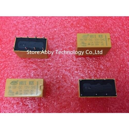 100Pcs Relay HK19F-DC12V-SHG HK19F-DC 12V-SHG DIP8 12v