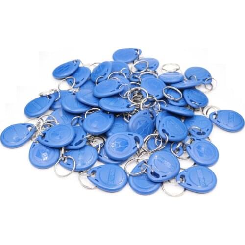 1000PCS RFID 125KHZ EM ID TK4100 Compatible EM4100 Token Keyfobs for Access Control Time Attendance