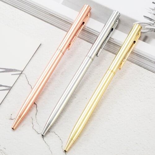 21 Pcs Per Set Wholesale Gifts Ballpoint Pen Office Stationery Business Signature Pen Metal Pen Wholesale