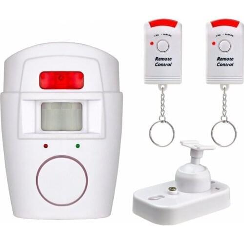 Motion Sensing Alarm Remote Control Infrared Wireless Door Window Home Alarm Wireless Motion Alarm Sensor Remote Control Alarm